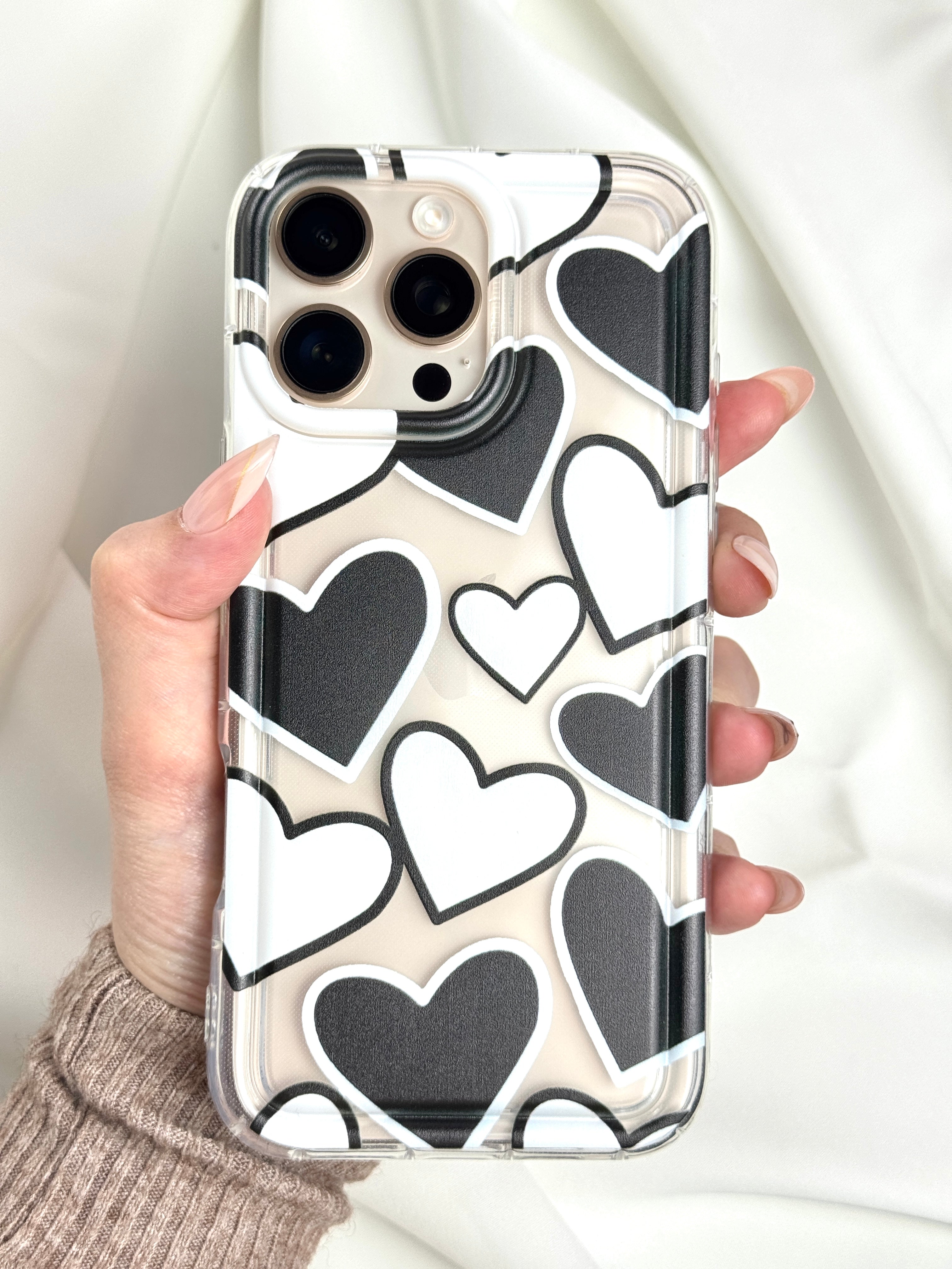 Panda Hearts Case