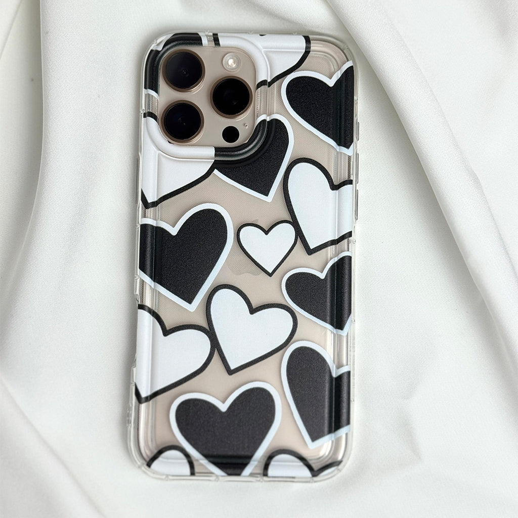 Panda Hearts Case